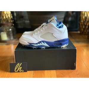 Size 7.5 Air Jordan 5 Low Golf "Grape Ice"